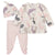 3-Piece Baby Girls Bunny Shirt, Footed Pant, and Cap Set-Gerber Childrenswear Wholesale