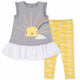 2-Piece Toddler Girls Sunshine Tunic Set-Gerber Childrenswear Wholesale