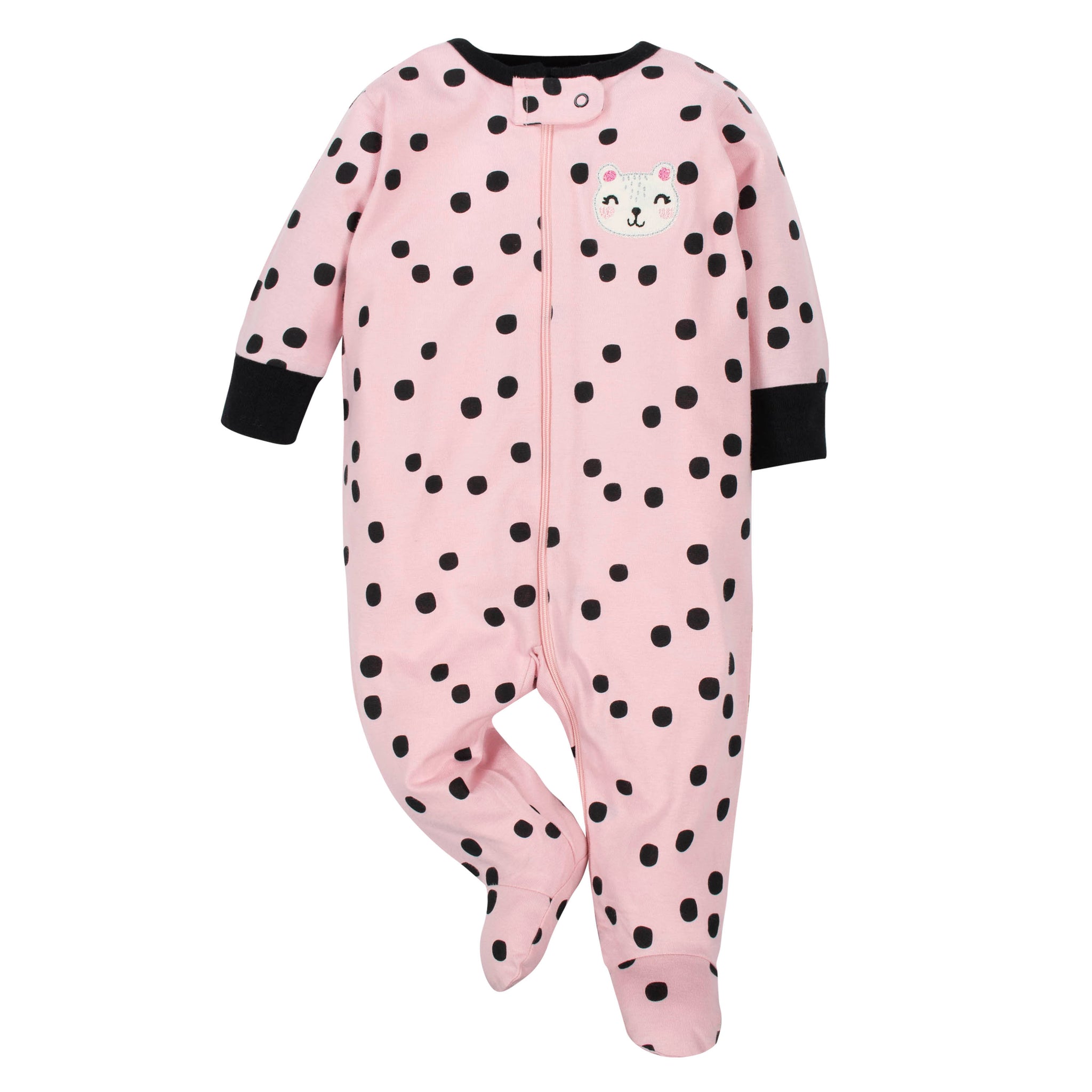 Baby Girls Spots Sleep N' Play-Gerber Childrenswear Wholesale