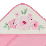 2-Pack Baby Girls Floral Hooded Towels-Gerber Childrenswear Wholesale