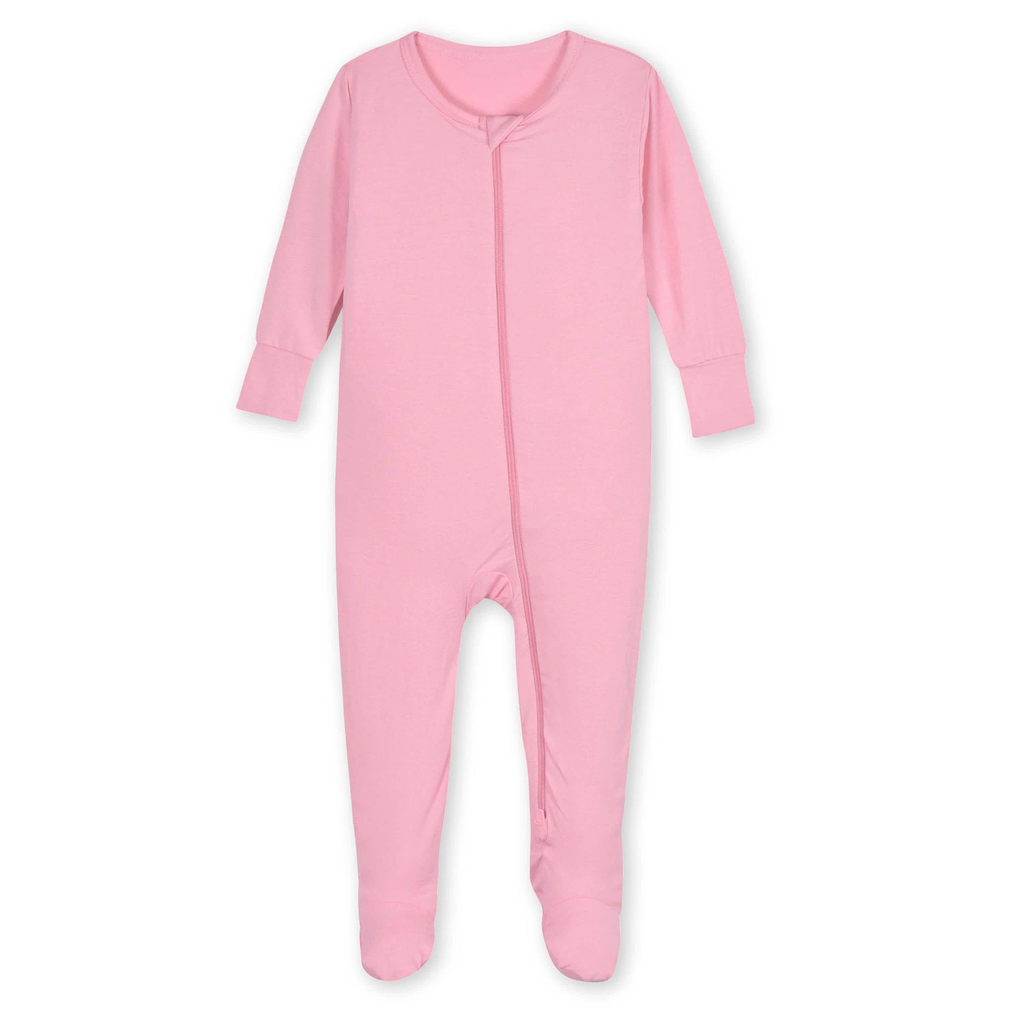 Baby & Toddler Pink Lemonade Buttery Soft Viscose Made from Eucalyptus Snug Fit Footed Pajamas-Gerber Childrenswear Wholesale