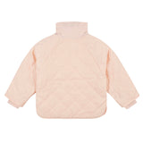 Infant & Toddler Girls Blush Pink Quilted Jacket-Gerber Childrenswear Wholesale