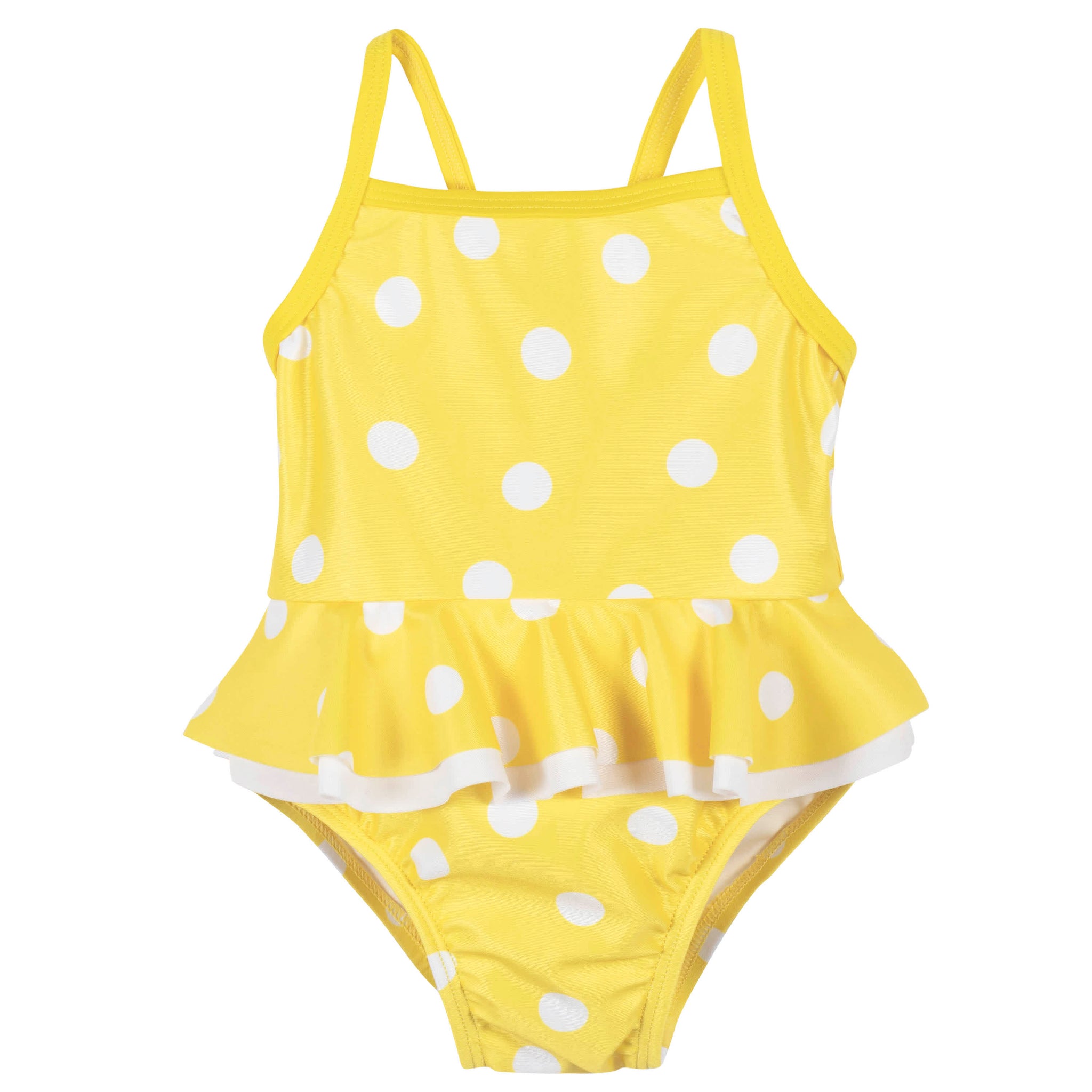 Baby & Toddler Girls Lemon Squeeze One-Piece Swimsuit-Gerber Childrenswear Wholesale
