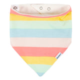 4-Pack Baby Girls Rainbow Bandana Bibs-Gerber Childrenswear Wholesale
