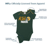 Arizona Cardinals Baby Girls Short Sleeve Bodysuit-Gerber Childrenswear Wholesale