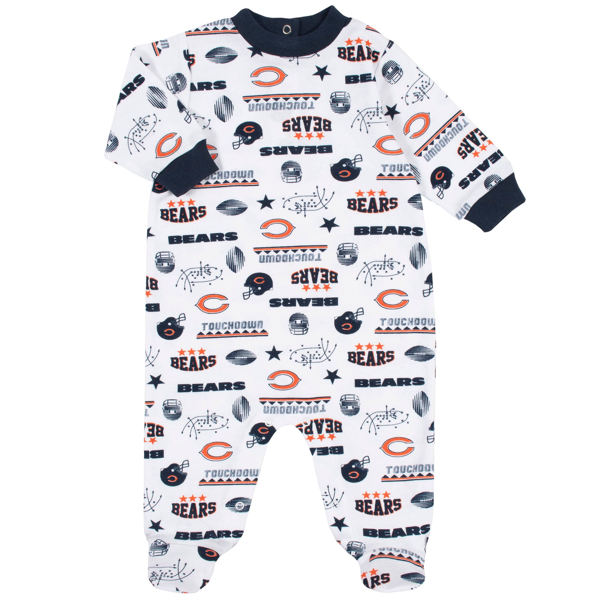 3-Piece Baby Boys Bears Bodysuit, Sleep 'N Play, and Cap Set-Gerber Childrenswear Wholesale