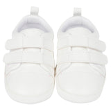 Baby Neutral White Shoes-Gerber Childrenswear Wholesale