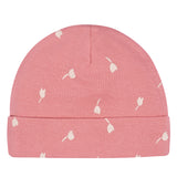 4-Piece Baby Girls Appley Sweet Cap & Mitten Set-Gerber Childrenswear Wholesale