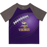 Minnesota Vikings Toddler Boys Short Sleeve Tee Shirt-Gerber Childrenswear Wholesale