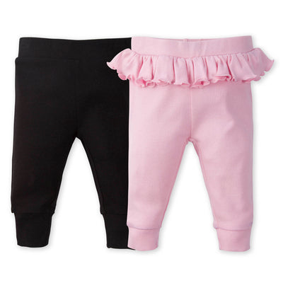 2-Pack Baby Girls Bunny Pants-Gerber Childrenswear Wholesale