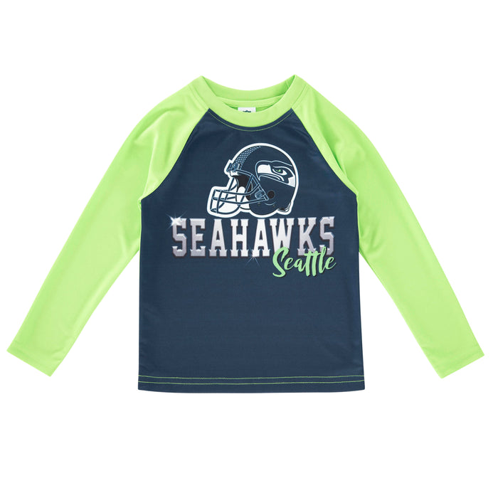 Seattle Seahawks Toddler Boys' Long Sleeve Tee-Gerber Childrenswear Wholesale
