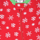 Baby Snowflake Snug Fit Footed Cotton Pajamas-Gerber Childrenswear Wholesale