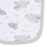 4-Pack Baby Neutral Lamb Terry Burpcloths-Gerber Childrenswear Wholesale