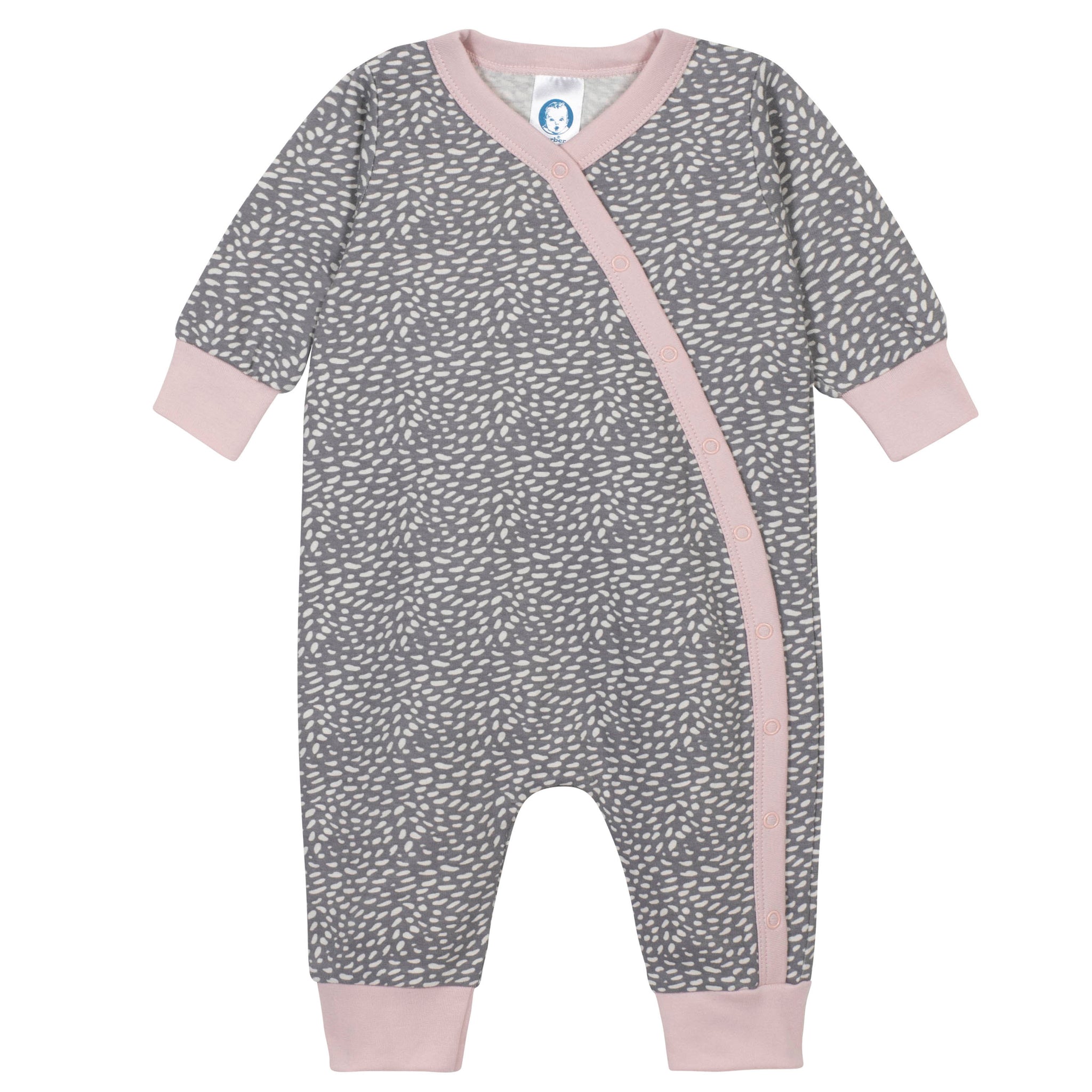 2-Piece Baby Girls Bunny Coverall and Cap Set-Gerber Childrenswear Wholesale