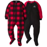 4-Pack Toddler Boys Camo & Plaid Blanket Sleepers-Gerber Childrenswear Wholesale