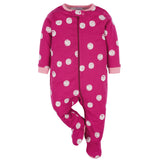 4-Pack Baby Girls Floral Fox Sleep 'N Plays-Gerber Childrenswear Wholesale