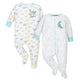 2-Pack Baby Neutral Moon and Dream Cloud Sleep N' Plays-Gerber Childrenswear Wholesale