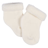 6-Pack Baby Neutral Avo-Cuddle Bootie Socks-Gerber Childrenswear Wholesale
