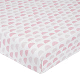Baby Girls Pink Semicircle Ombre Printed Sheet-Gerber Childrenswear Wholesale