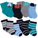 8-Pack Boys Sea Animals Jersey Crew Socks-Gerber Childrenswear Wholesale