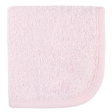 4-Pack Girls Pink & Coral Woven Washcloths-Gerber Childrenswear Wholesale