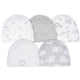 5-Pack Baby Neutral Lamb Caps Set-Gerber Childrenswear Wholesale