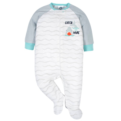 Baby Boys Shark Sleep 'n Play-Gerber Childrenswear Wholesale