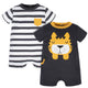 2-Pack Baby Boys Wild at Heart Tiger Rompers-Gerber Childrenswear Wholesale