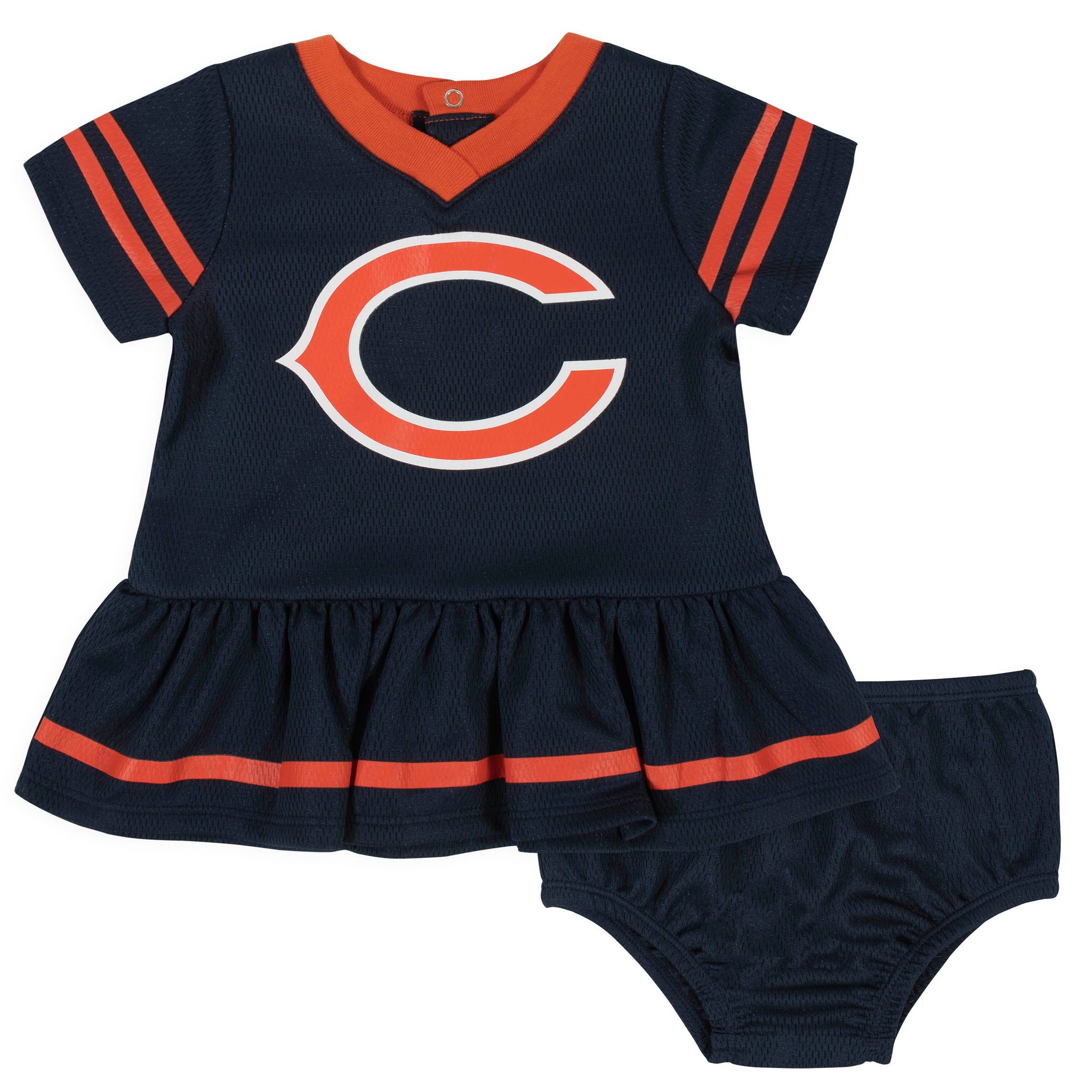 2-Piece Chicago Bears Dress and Diaper Cover Set-Gerber Childrenswear Wholesale