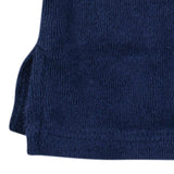Baby & Toddler Girls Navy Hooded Kangaroo Pocket Terry Coverup-Gerber Childrenswear Wholesale
