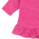 Baby & Toddler Girls Pink Zipper Hoodie Terry Coverup-Gerber Childrenswear Wholesale