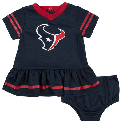 2-Piece Houston Texans Dress and Diaper Cover Set-Gerber Childrenswear Wholesale