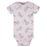 3-Pack Baby Girls Floral Short Sleeve Onesies® Bodysuits-Gerber Childrenswear Wholesale