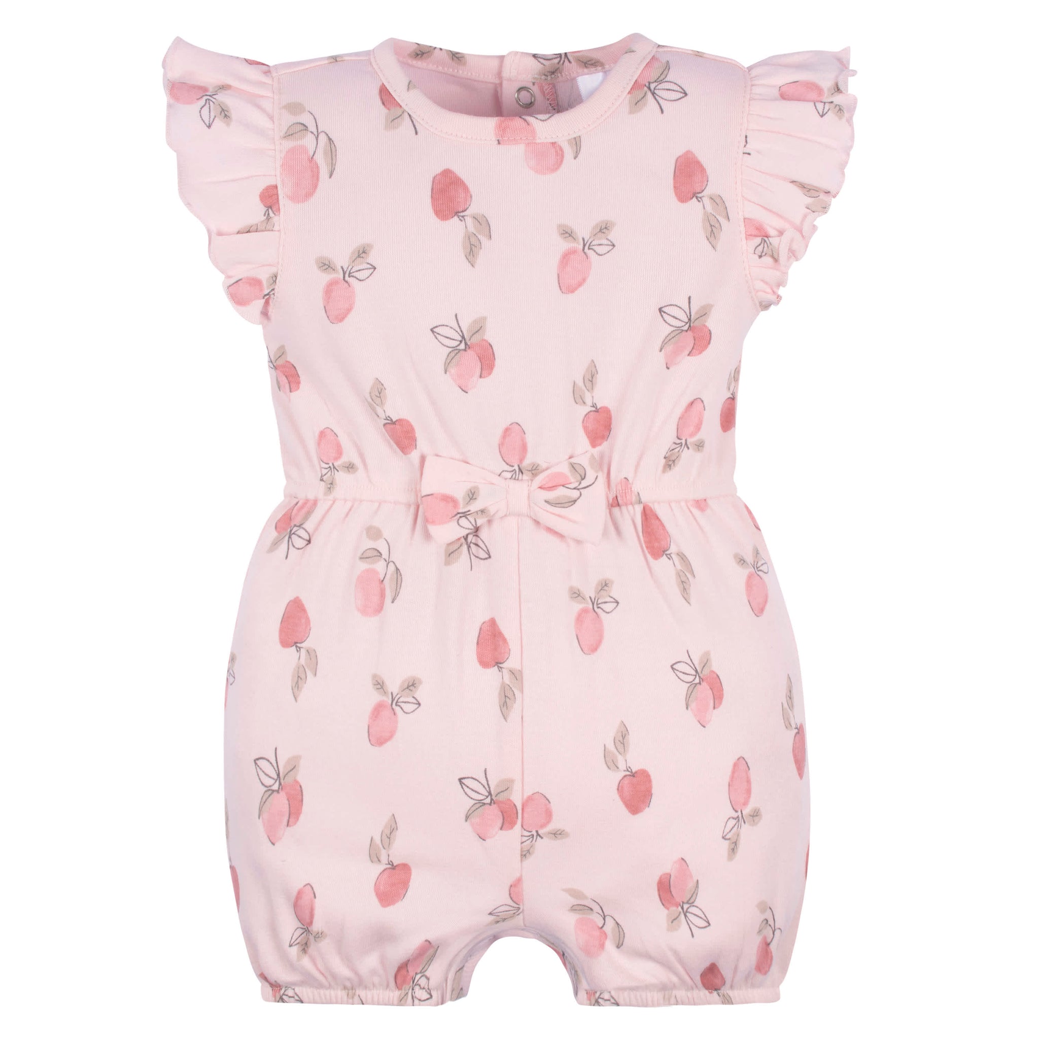 Baby Girls Appley Sweet Romper-Gerber Childrenswear Wholesale