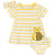 3-Piece Baby & Toddler Girls Bee Garden Dress, Diaper Cover & Headband Set-Gerber Childrenswear Wholesale