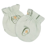 4-Piece Baby Neutral Avo-Cuddle Cap & Mitten Set-Gerber Childrenswear Wholesale