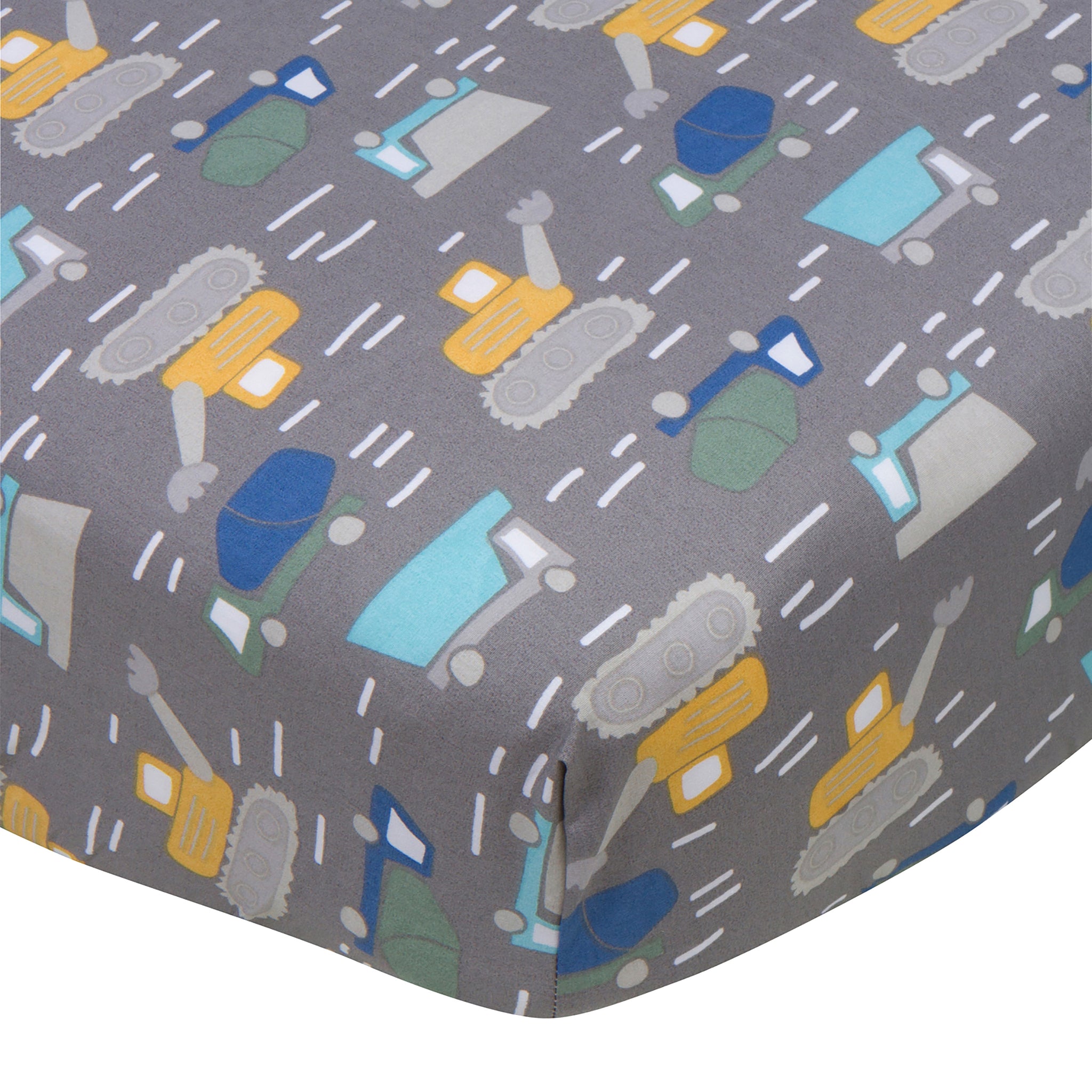 Baby Boys Trucks Fitted Crib Sheet-Gerber Childrenswear Wholesale