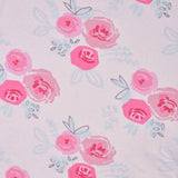 Baby Girls Roses Reversible Baby Blanket-Gerber Childrenswear Wholesale
