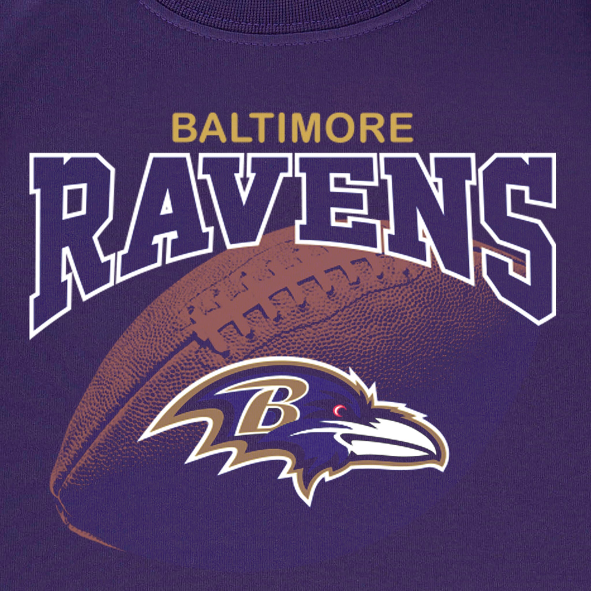 Baltimore Ravens Tee-Gerber Childrenswear Wholesale