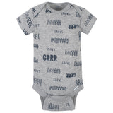 5-Pack Baby Boys Dino Short Sleeve Onesies Bodysuits-Gerber Childrenswear Wholesale