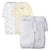 4-Pack Baby Neutral Sheep Lap Shoulder Gowns-Gerber Childrenswear Wholesale