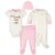 4-Piece Baby Girls Princess Take-Me-Home Set-Gerber Childrenswear Wholesale