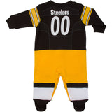NFL Baby Boys Steelers Footed Footysuit-Gerber Childrenswear Wholesale