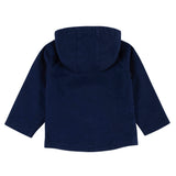 Infant & Toddler Navy Hooded Cotton Twill Utility Jacket-Gerber Childrenswear Wholesale