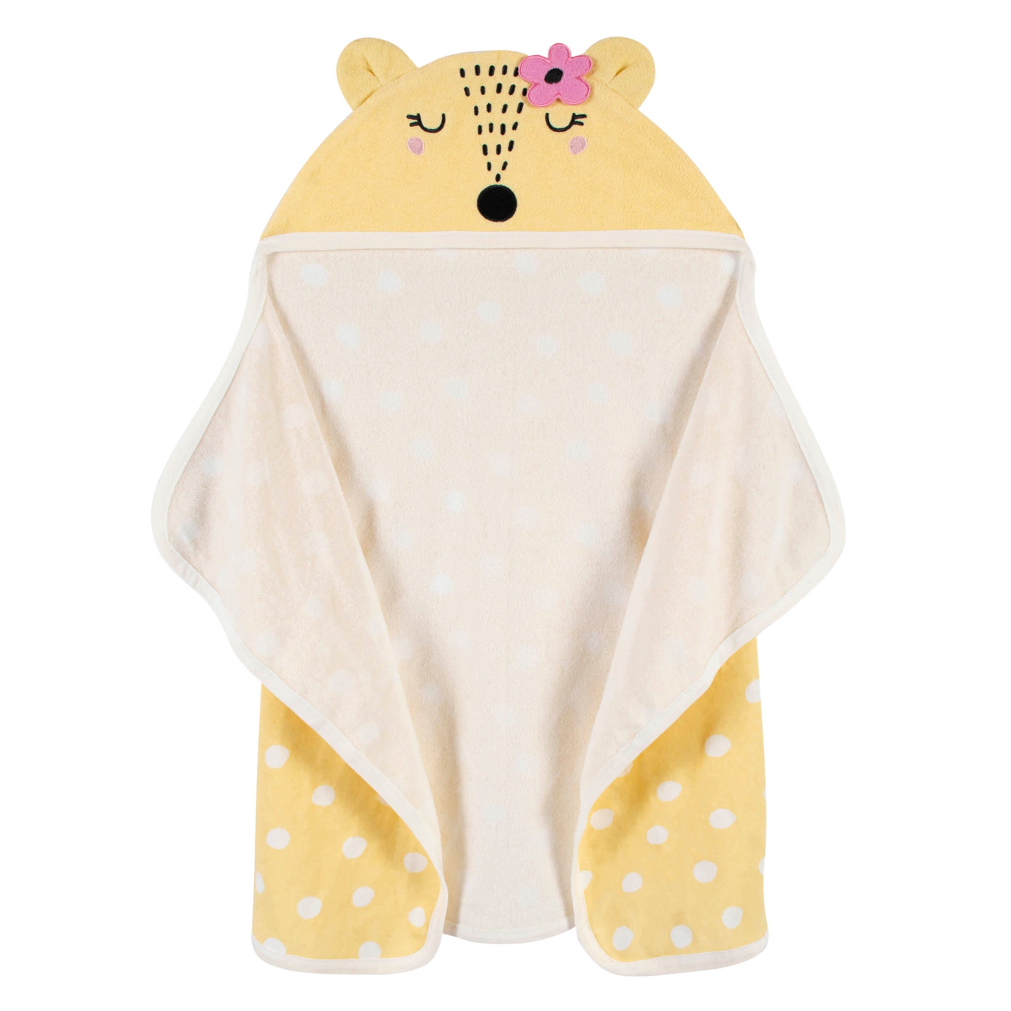 Baby Girls Fox Bath Wrap-Gerber Childrenswear Wholesale