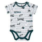 Baby Boys 3-Piece Philadelphia Eagles Bodysuit, Cap, and Bib Set-Gerber Childrenswear Wholesale