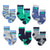 6-Pack Baby Boys Lil Dino Wiggle Proof™ Socks-Gerber Childrenswear Wholesale