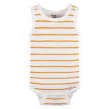 4-Pack Baby Boys Seas The Day Sleeveless Onesies® Bodysuits-Gerber Childrenswear Wholesale