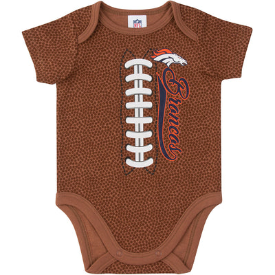 NFL Baby Broncos Short Sleeve Bodysuit-Gerber Childrenswear Wholesale