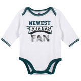 Baby Boys Philadelphia Eagles 3-Piece Bodysuit, Pant and Cap Set-Gerber Childrenswear Wholesale